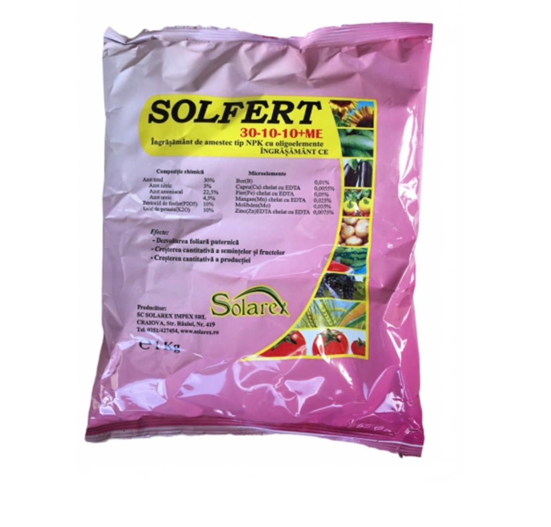 SOLFERT 30-10-10 + ME 20 KG