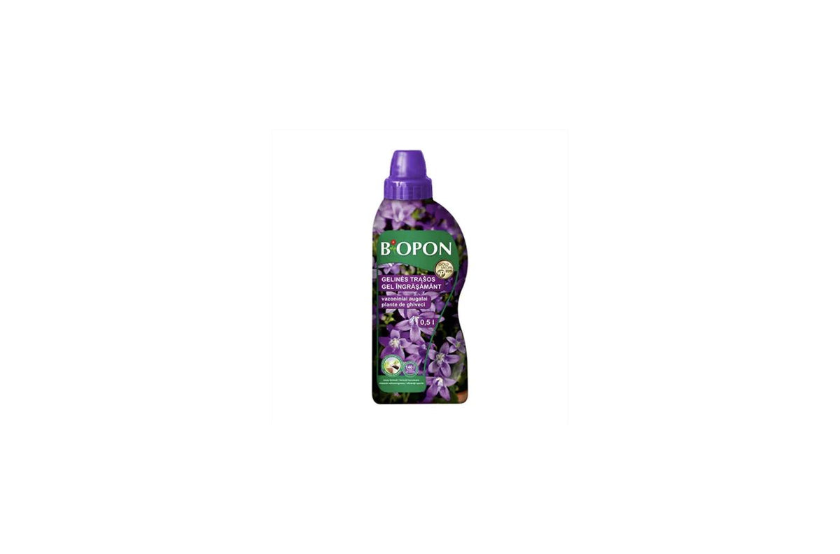 BIOPON ÎNGRĂȘĂMÂNT GEL PENTRU PLANTE ÎN GHIVECI 0,5 L
