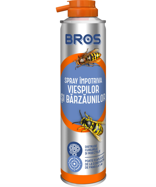 BROS EXTINCTOR SPRAY ÎMPOTRIVA VIESPILOR ȘI BĂRZĂUNILOR