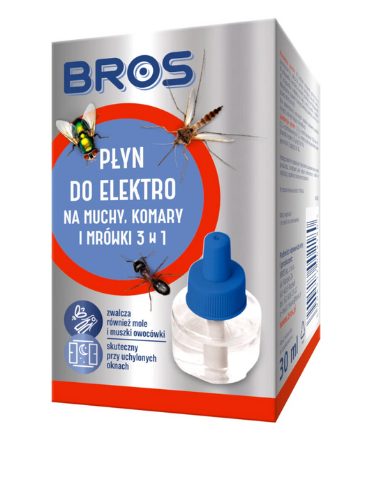 BROS APARAT ELECTRIC CU REZERVĂ LICHIDĂ ÎMPOTRIVA ȚÂNȚARILOR