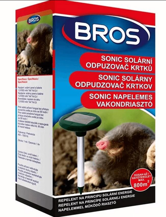 BROS APARAT SOLAR SONIC PENTRU CÂRTIȚE