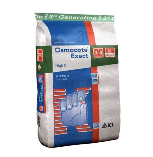OSMOCOTE EXACT 12-8-19 + 1,8MG + TE 5-6 LUNI 25KG