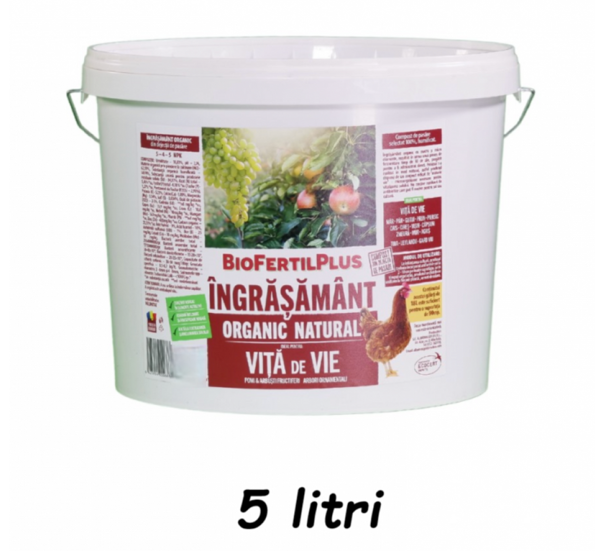 BIOFERTIL PLUS VIȚĂ DE VIE 5 L