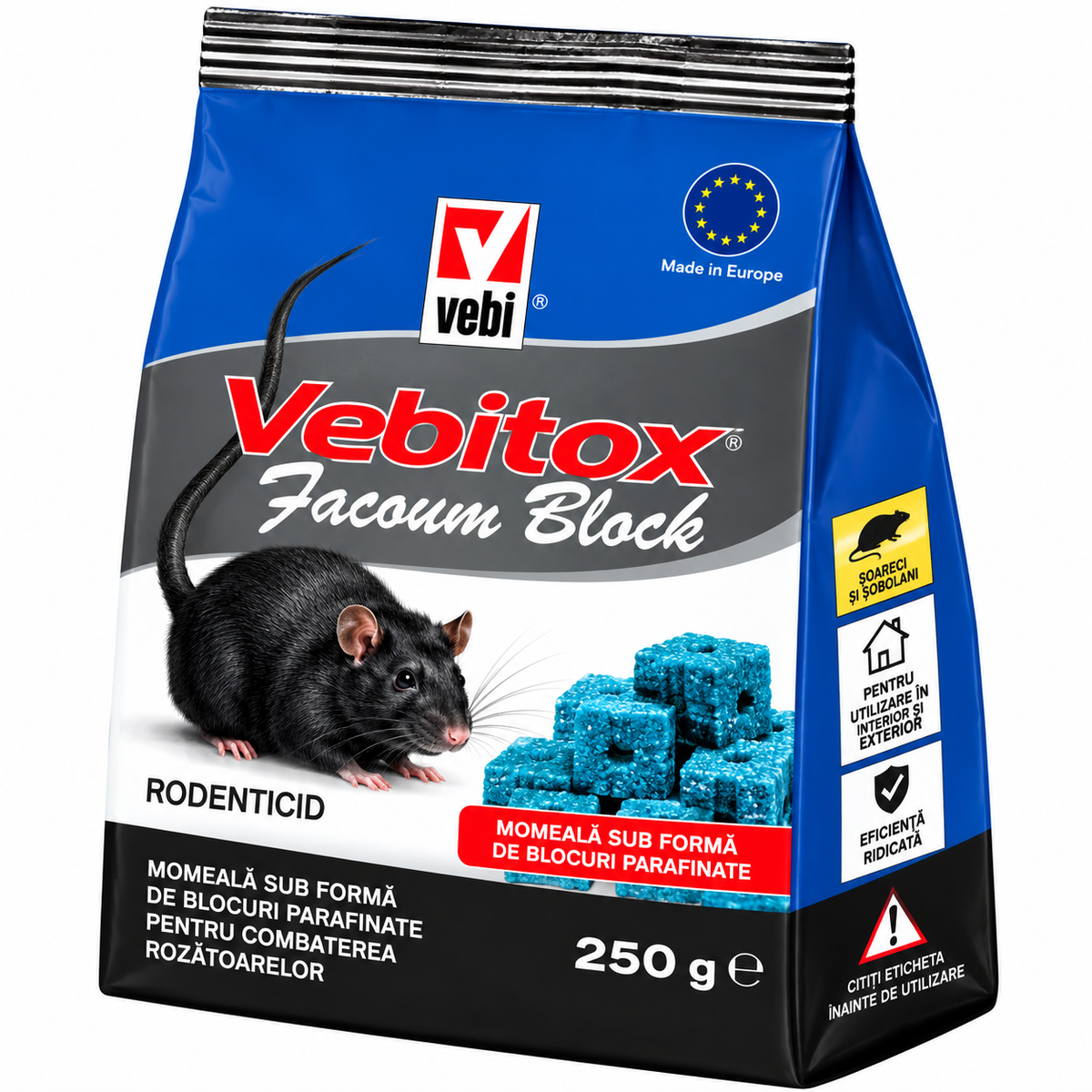 VEBITOX FACOUM BLOCK 250 G