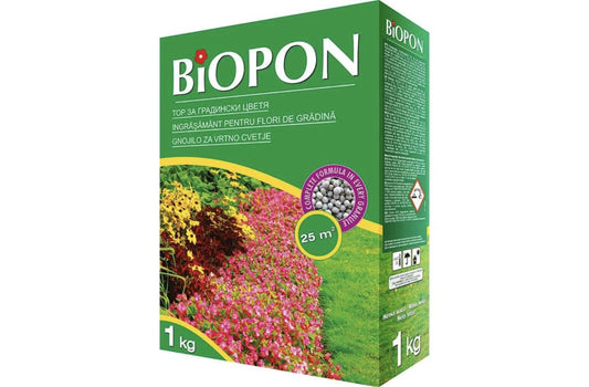 BIOPON ÎNGRĂȘĂMÂNT PENTRU FLORI DE GRĂDINĂ 1 KG