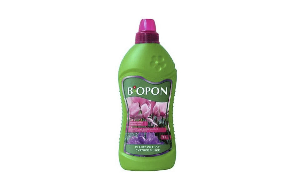 BIOPON ÎNGRĂȘĂMÂNT PENTRU PLANTE CU FLORI 1 L